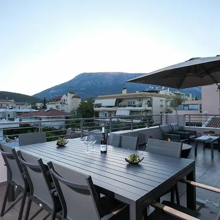 Spacious & Minimal Near Airport Peania Coniann Filoxenia *